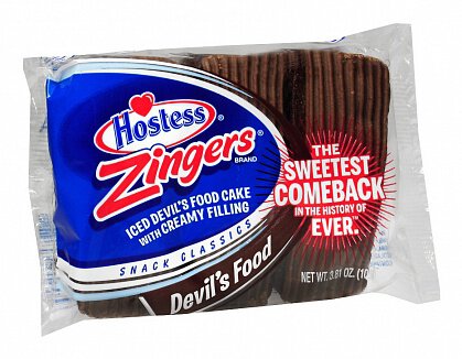 Hostess Zingers Devils Food 108g