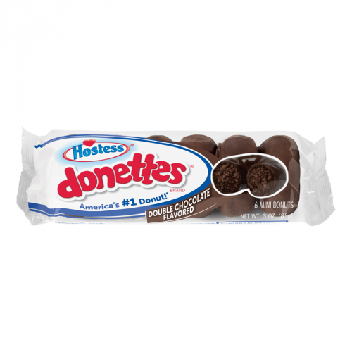 Hostess Double Chocolate Donettes 85g MHD 28.02.2023