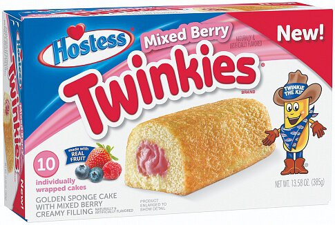 Hostess Twinkies Mixed Berry 6x385g