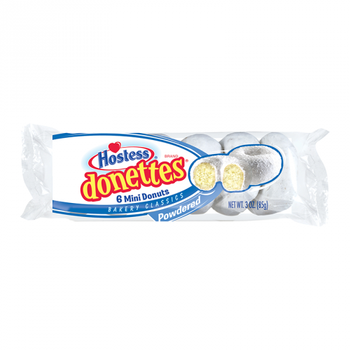 Hostess Powdered Sugar Mini Donettes 85g