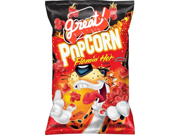 Flamin Hot Popcorn 184g MHD 28.02.2023