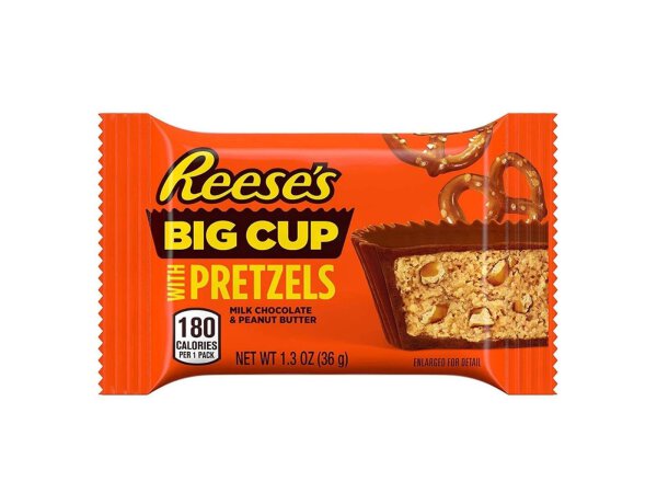 Reese&acute;s Big Cup with Pretzels 37g
