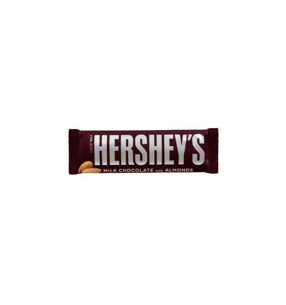 Hersheys Milk Chocolate Bar With Almonds 41g