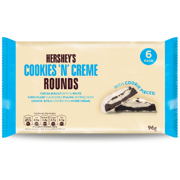 Hershey&acute;s Cookies n Creme Rounds 6er