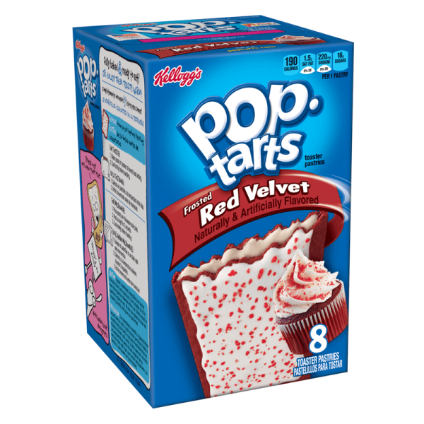 Kellogg&rsquo;s Pop Tarts Frosted Red Velvet 384g