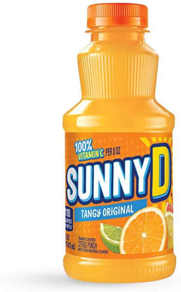 Sunny D Tangy Orginal Orange 473ml