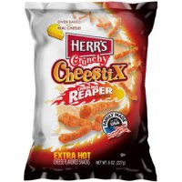 Herrs -Crunchy Cheestix Carolina Reaper 227g