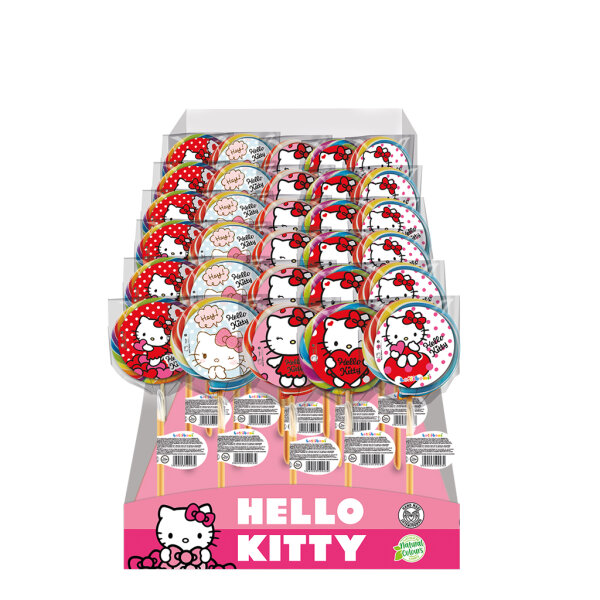 Hello Kitty Spiral Lolly 30g