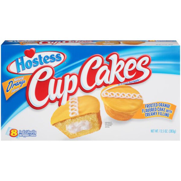 Hostess Cup Cakes Orange 6x383g