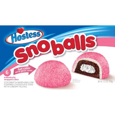 Hostess Snoballs Pink 297g