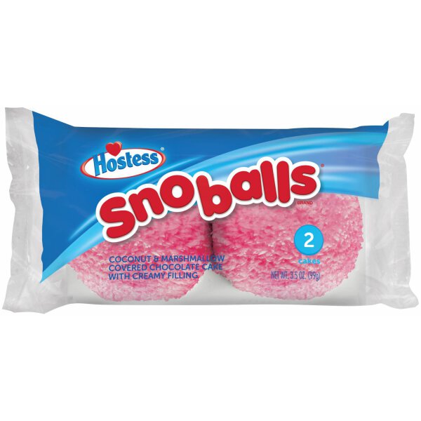 Hostess Snowballs Pink 2er 99g
