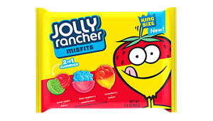 Jolly Rancher Misfits 2 in 1 Gummie 96g MHD 31.01.2023