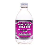 Original New York Seltzer Black Cherry Soda 296ml