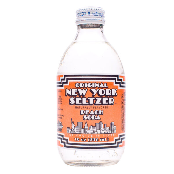 Original New York Seltzer Peach Soda 296ml