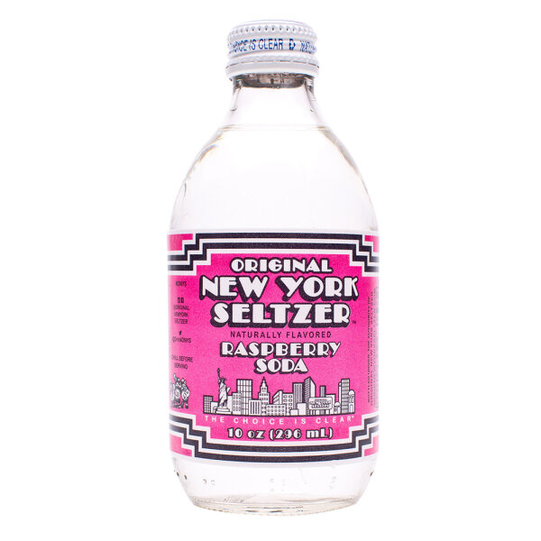 Original New York Seltzer Raspberry Soda 296ml