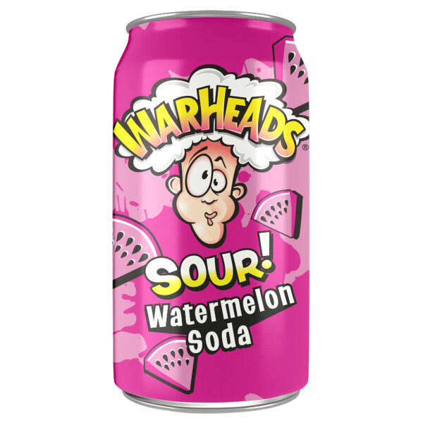 Warheads Sour Watermelon Soda 330ml