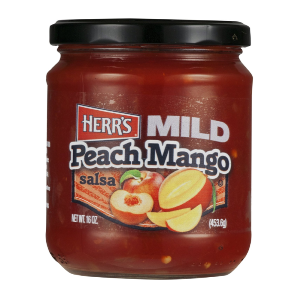 Herrs Mild Peach Mango Salsa 454g