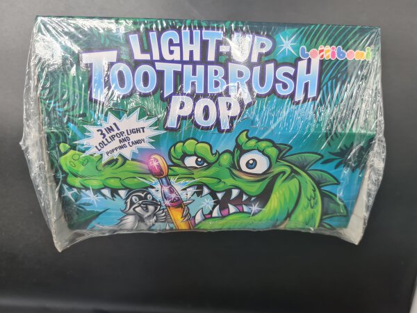 Light up Toothbrush Pop -Leuchtende Zahnb&uuml;rse