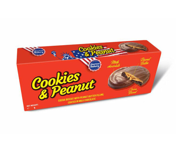 American Cookies &amp; Peanut 96g