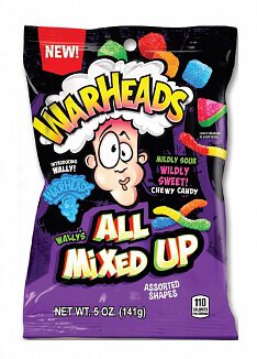 Warheads All Mixed Up 141g
