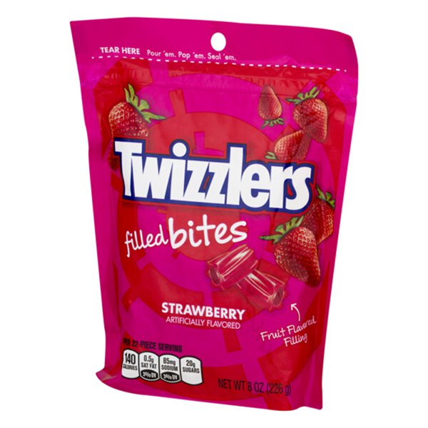 Twizzlers Filled Bites Strawberry 226g