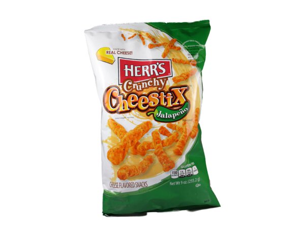 Herr&acute;s Crunchy Cheestix Jalapeno 255g