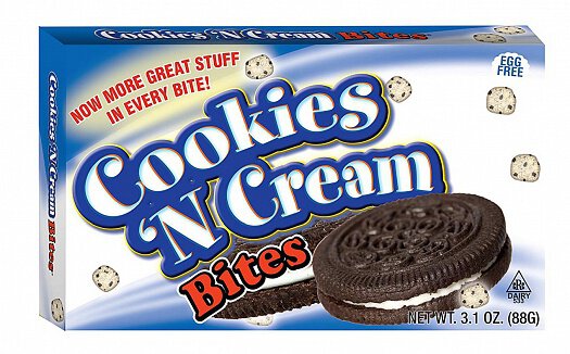 Cookie Dough Cookies &acute;N Cream Bites 88g